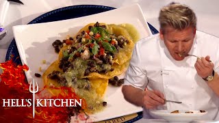 Gordon Ramsay Loving The Food  Hells Kitchen  Part Two [upl. by Akamaozu374]