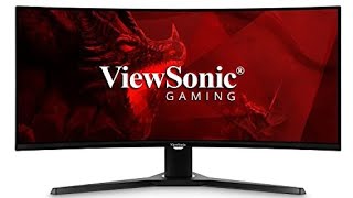 ViewSonic OMNI VX34182KPC Ultrawide Gaming Monitor Review [upl. by Bennie]