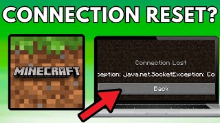 FIXED Minecraft Internal Exception JavaNetSocketexception Connection Reset 2024 [upl. by Mure]