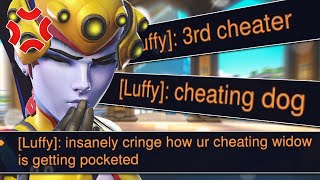 I got called a CHEATER for existing as Widowmaker in Overwatch [upl. by Nadaha681]