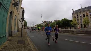 semi marathon de Troyes 2018 [upl. by Ecart]