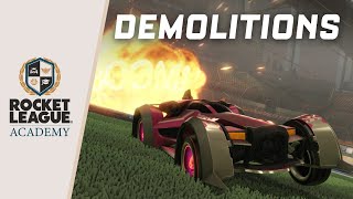 Rocket League® Academy  Demolitions [upl. by Shelah]