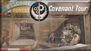 Fallout 4 Covenant Settlement Tour [upl. by Nemra]