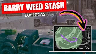 GTA 5 Barry Weed Stash Locations 1 amp 2 Story Mode [upl. by Ellenad]