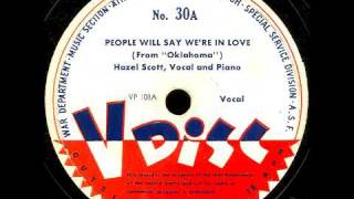 VDisc 30 Hazel Scott Sidney Catlett [upl. by Perla]