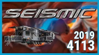 2019 Jayco Seismic 4113 Toy Hauler For Sale TerryTown RV [upl. by Eitsirhc]