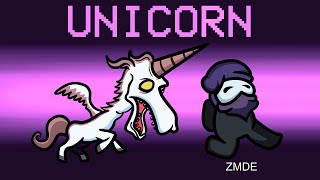 UNICORN IMPOSTER Mod In Among Us [upl. by Singhal]