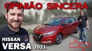 Novo Nissan Versa 2021 Vale a pena É bom Preço versões consumo ficha técnica detalhes e mais [upl. by Crescen]