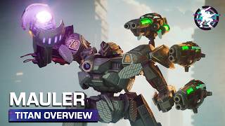 Mauler 🔮 Titan Overview — War Robots [upl. by Atinaw]