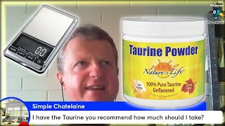 How much taurine should I take  HarrySerpanos [upl. by Xanthe]