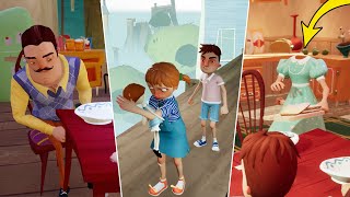 Hello Neighbor Hide and Seek Cutscenes  Behind The Scenes [upl. by Einafets]