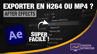 Exporter en MP4 sur After Effects  Voici la solution [upl. by Addy]