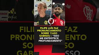 Filipe Luís falou sobre polêmica com Gabigol shorts [upl. by Ydoc]