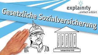 Gesetzliche Sozialversicherung einfach erklärt explainity® Erklärvideo [upl. by Rockwell]