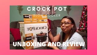 Crock Pot Slow Cooker Unboxing and Review 2020 [upl. by Farhsa]