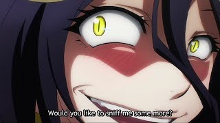 Albedo acting like a complete creep 😅  Overlord IV Episode 1 [upl. by Arimaj392]