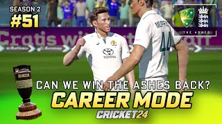 Can we win the Ashes back  Cricket 24 Career Mode 51 [upl. by Aznaed417]