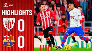 RESUMEN  Athletic Club 00 FC Barcelona  LaLiga EA Sports 202324 MD27 [upl. by Tunnell]