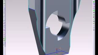 Creo Elements Direct CoCreate 170 Stretch Faces [upl. by Ttelracs980]