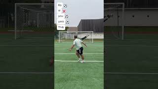 Football shoot challenge w pitch addict football foot mbappe grenoblefoot ronaldo challenge [upl. by Malaspina]