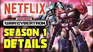 Netflix Transformers War For Cybertron  SEASON 1 Details REVEALED [upl. by Lynda]