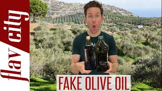 Youre Buying Fake Olive OilHeres How To Avoid It [upl. by Kacerek840]