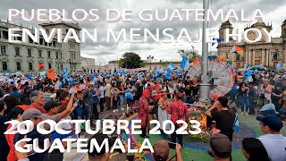 PUEBLOS DE GUATEMALA LLAMAN A RESISTIR PARA UN MEJOR FUTURO PARA TODOS LOS GUATEMALTECOS [upl. by Lathe]