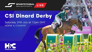 LIVE  CSI Dinard Derby  Saturday 29th July  12pm GMT  Horse amp Country [upl. by Eitsim583]