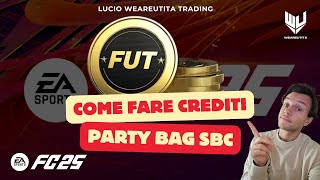 COME GUADAGARE CREDITI CON IL PARTY BAG FC25 Coins [upl. by Hcire]