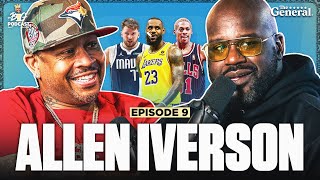 Allen Iverson Opens Up To Shaq About Being An NBA Villain “Practice” amp Jealousy  Ep 9 [upl. by Aneleiram]