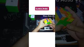 Moyu Aosu V7 4x4 54248 seconds Solve 🔥🔥shorts trending viral rubikscube [upl. by Anelav]