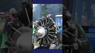 Radial Engine shorts science engineering [upl. by Anaihr552]