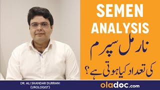 Semen Analysis Normal Report In Urdu  Sperm Count Kitna Hona Chahiye  Semen Analysis Kese Hota Hai [upl. by Boris]