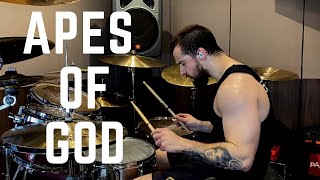 APES OF GOD  SEPULTURA DRUM PLAYTHROUGH [upl. by Einna]