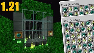 Nova FARM de ENDERMAN pro Minecraft Bedrock e Java 121 2024 [upl. by Imas]