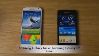 Samsung Galaxy S4 vs Samsung Galaxy S2  Review [upl. by Hollander]