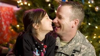 Troops Surprise Families for the Holidays [upl. by Avuha]