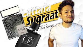 Lattafa Suqraat Fragrance Review🔥✅ हिंदी में Acqua di Giò Profumo Clone  Good But⛔ Cheap Clone [upl. by Elmira]