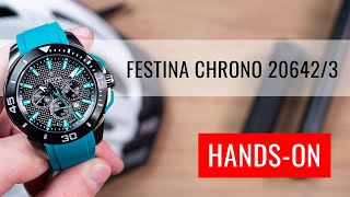 HANDSON Festina Chrono Bike 2022 206423 [upl. by Ahsener405]