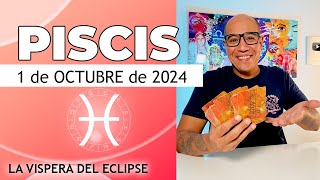 PISCIS  Horóscopo de hoy 1 Octubre 2024 [upl. by Ylrebmi859]