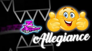 ALLEGIANCE BY NIKROPLAYS 100 FIRST EXTREME  Geometry Dash 21 [upl. by Eddana]