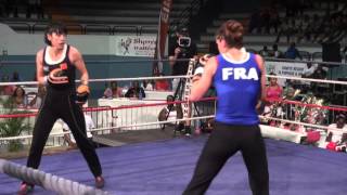 Cyrielle GIRODIAS Finale championnat du monde féminin boxe savate 2015 [upl. by Atinek]