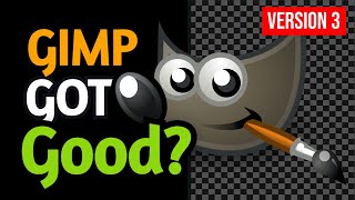 Gimp Version 3  Got good  Linux image editor Gimp V3 [upl. by Varion]