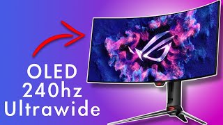 240hz  OLED  Ultrawide  Asus ROG Swift PG34WCDM Review [upl. by Ceevah849]