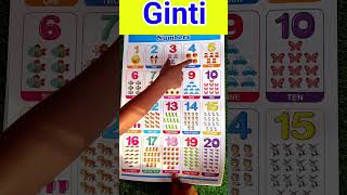 Ginti  1 se 100 tak ginti  गिनती  ginti  shorts  viral [upl. by Ky849]