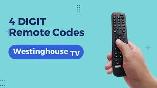 Westinghouse TV Remote Codes 4 Digit [upl. by Arok]