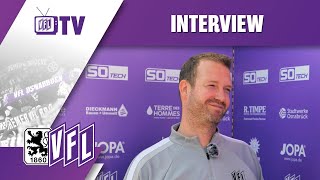 Spieltagsinterview vor TSVOSN  TSV 1860 München  VfL Osnabrück [upl. by Oinafipe]