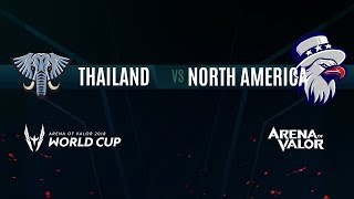 TH vs NA  Group Stage Day 1  AWC 2018 [upl. by Suiravad]