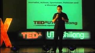 Youth Clean Governance and Politics in India  Pradyot Bikram Manikya Barma  TEDxUTMShillong [upl. by Dorine]