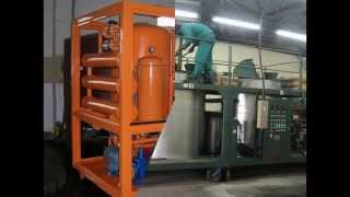 Oil Filtration Machine Vacuum Oil Purifier Gallery [upl. by Adnir642]